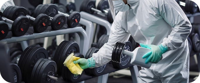 gym cleaners